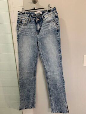 KanCan Women's Blue Wash Denim Jeans 7/27
